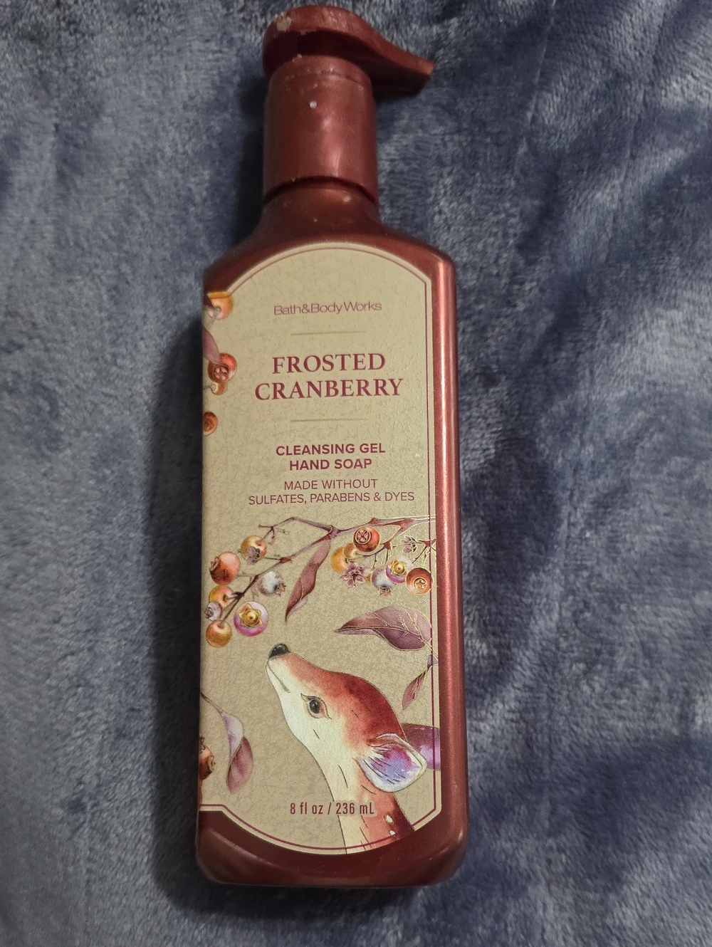 Bath & Body Works Frosted Cranberry Gel Hand Soap NEW
